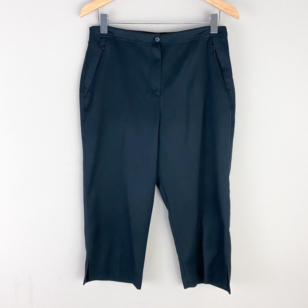 Tail Activewear Black Capri Golf Pants 10